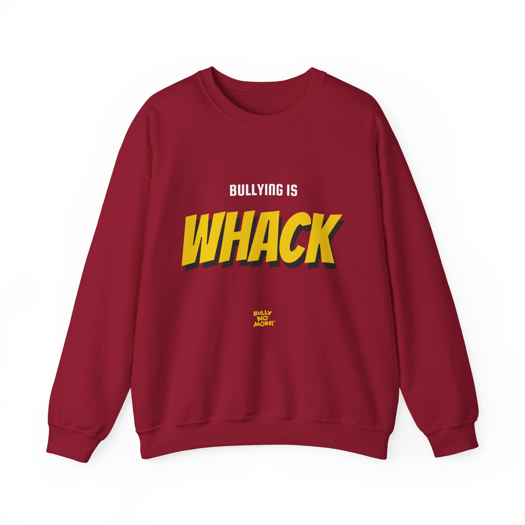 Being Mean: You’re On the Wrong Team Adult Sweatshirt | Bully No More - Image 2