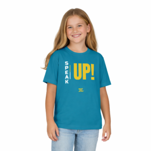 Speak UP! Youth Short Sleeve T-Shirt | Anti Bullying Tee