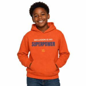 Inclusion is my Superpower Youth Hooded Sweatshirt | Kindness Hoodie